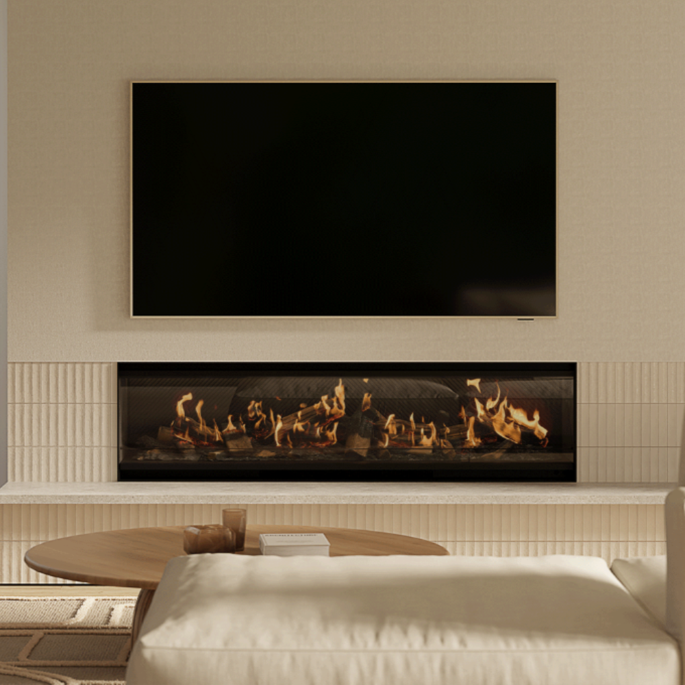 Escea LE1250 Inbuilt Holographic Electric Fireplace