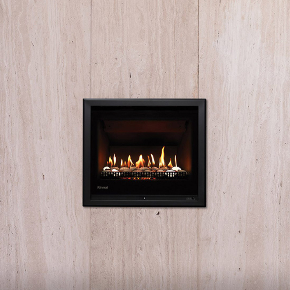Rinnai 650 Gas Inbuilt Fireplace