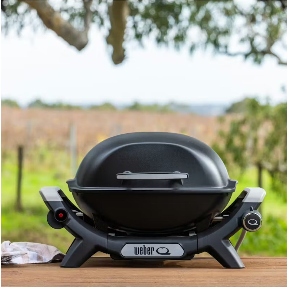 Weber® Baby Q® Q1000N Midnight Black Gas Barbecue (LPG)