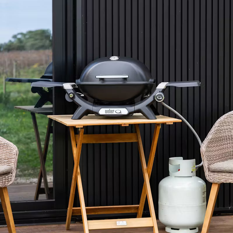 Weber® Q®+Q2800N+ Premium Midnight Black Gas Barbecue (LPG)