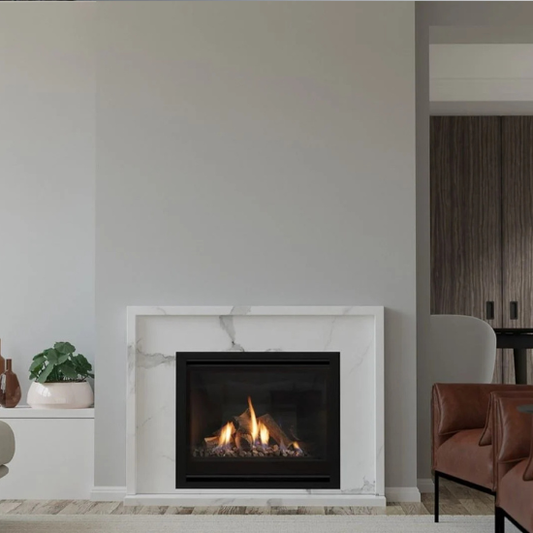 Escea DF700 Gas Fireplace Inbuilt