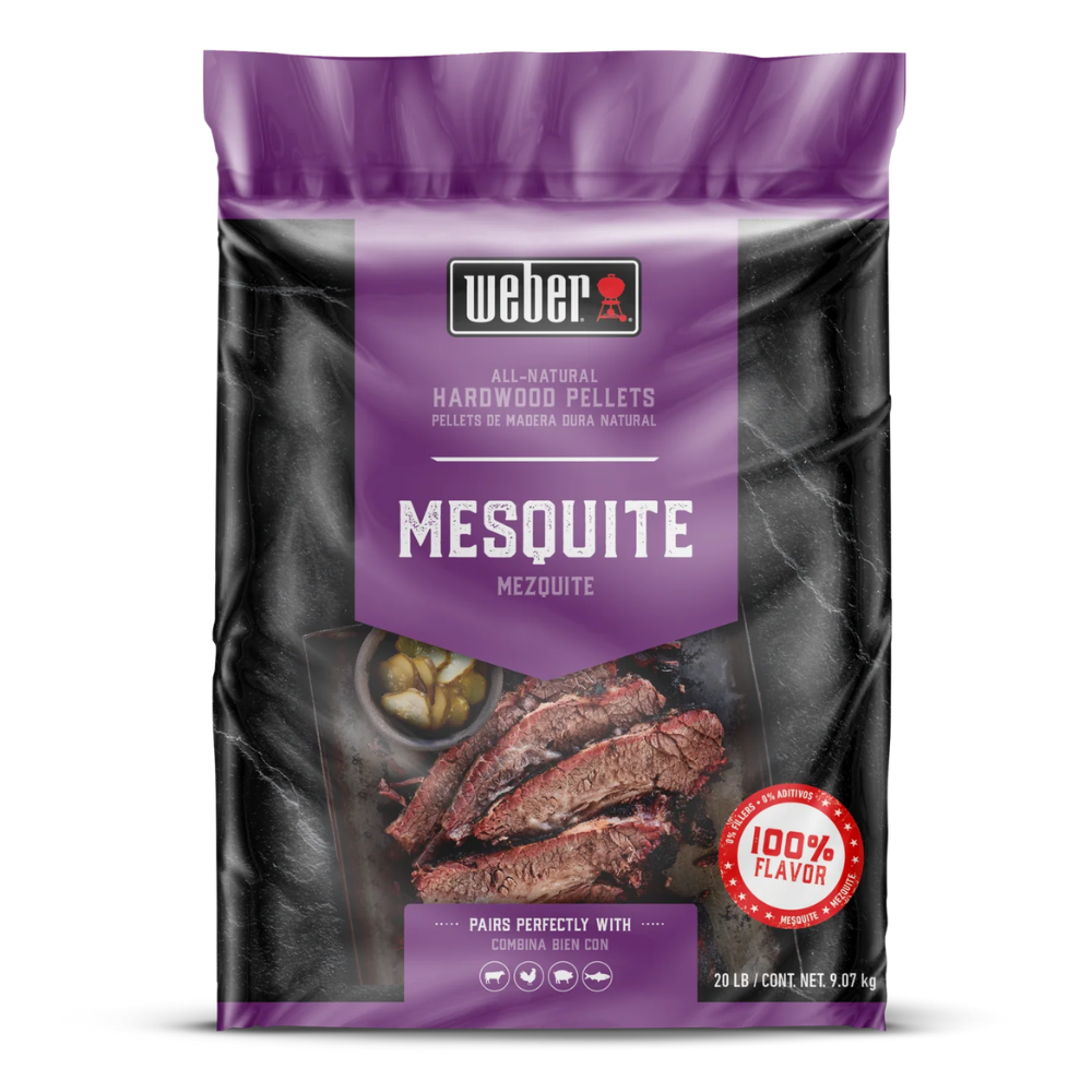 Weber Mesquite All-Natural Hardwood Pellets 9kg