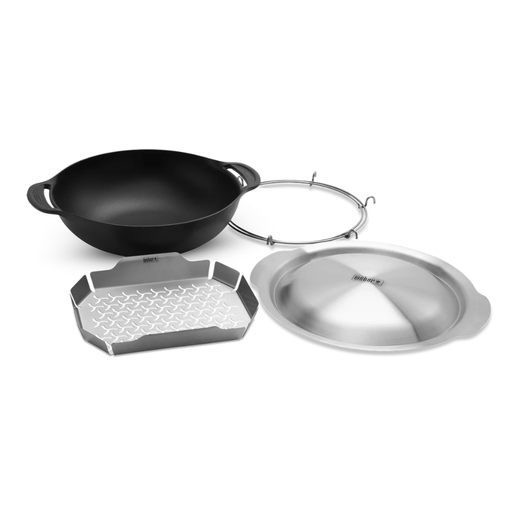 Weber Crafted® Wok & Steamer