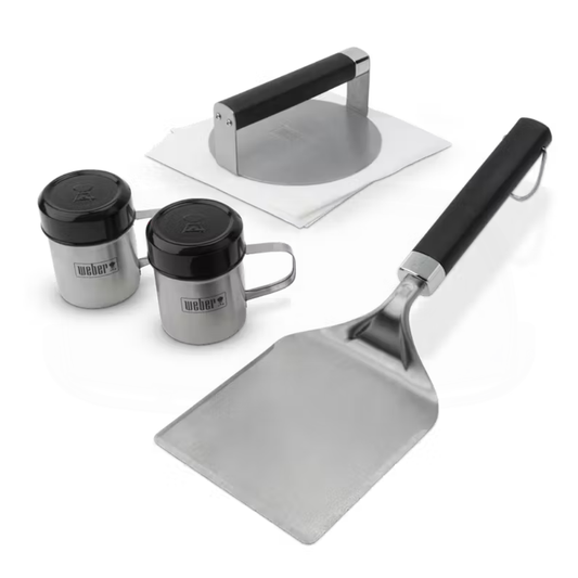 Weber® Smashed Burger Set 5 piece smashed burger set