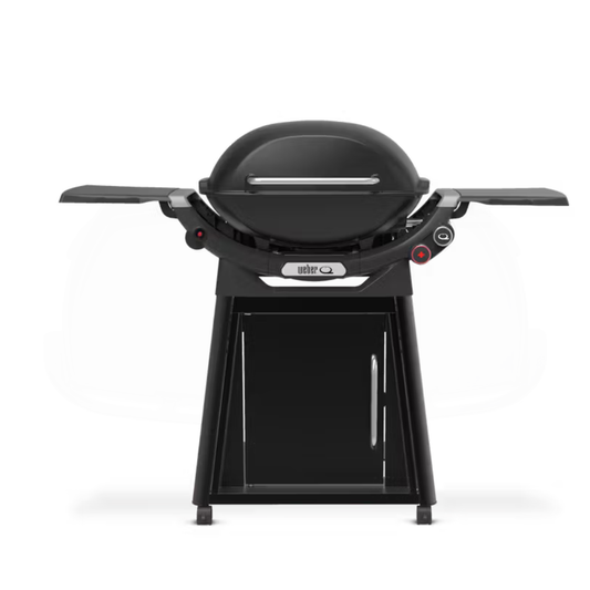 Weber® Q®+Q3100N+ Midnight Black Gas Barbecue (Natural Gas)