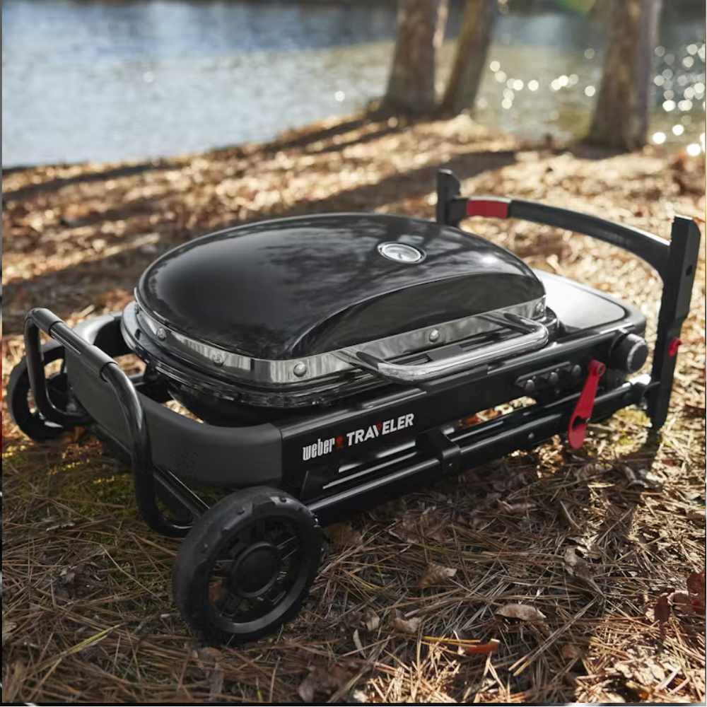 Weber Traveler® Compact Portable Gas Barbecue (LPG)
